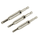 Sealey AK3HD Hinge Drill Set 3pc
