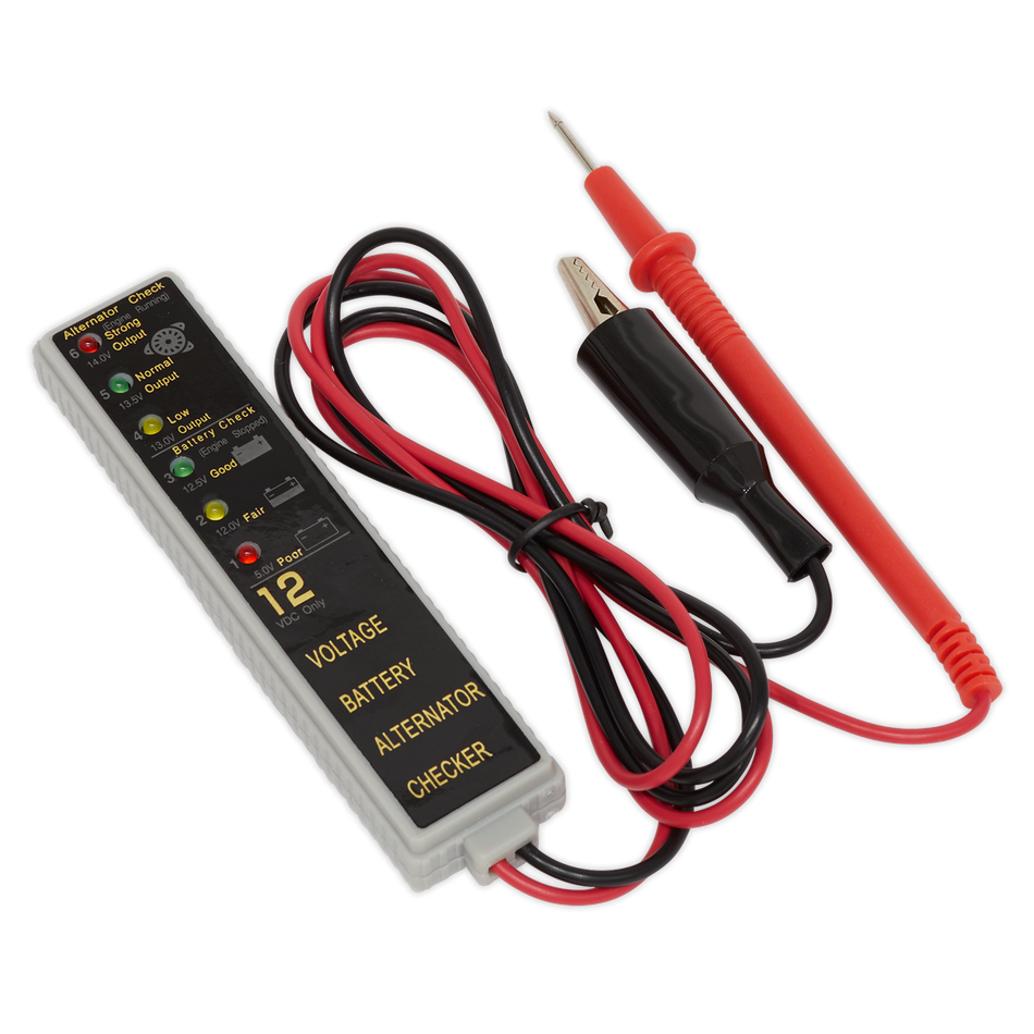 Sealey AK400 12V LED Battery/Alternator Tester