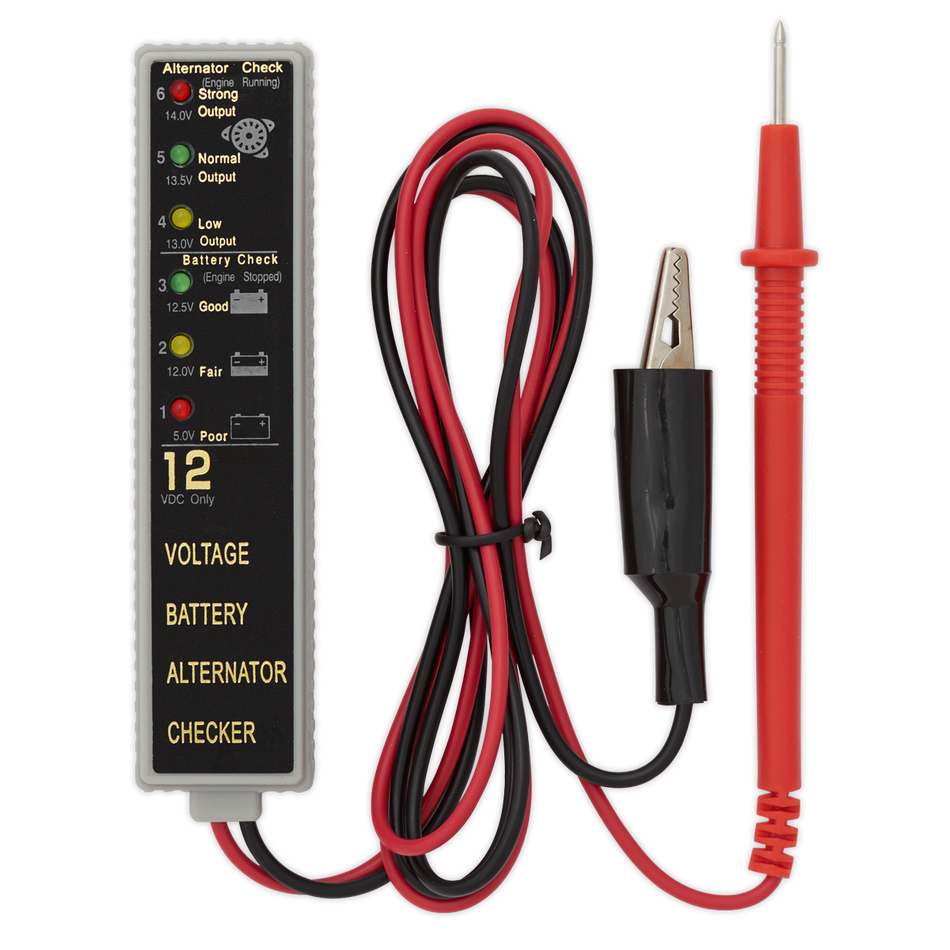 Sealey AK400 12V LED Battery/Alternator Tester