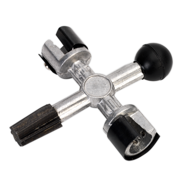 Sealey AK418 4-Way Battery Post & Terminal Cleaner