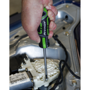 Sealey AK4323HV 8pc GripMAX‚àö√á¬¨√Ü Security TRX-Star* Screwdriver Set - Hi-Vis Green