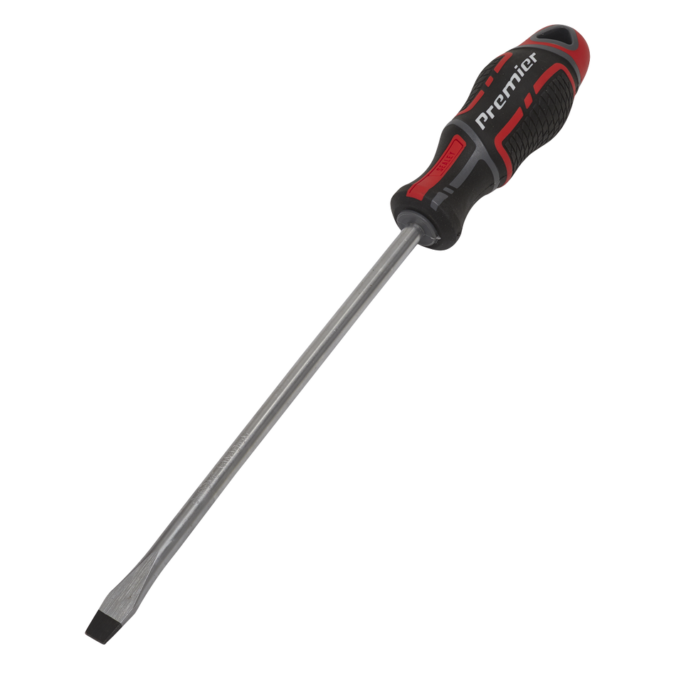 Sealey AK4357 8 x 200mm GripMAX‚àö√á¬¨√Ü Slotted Screwdriver
