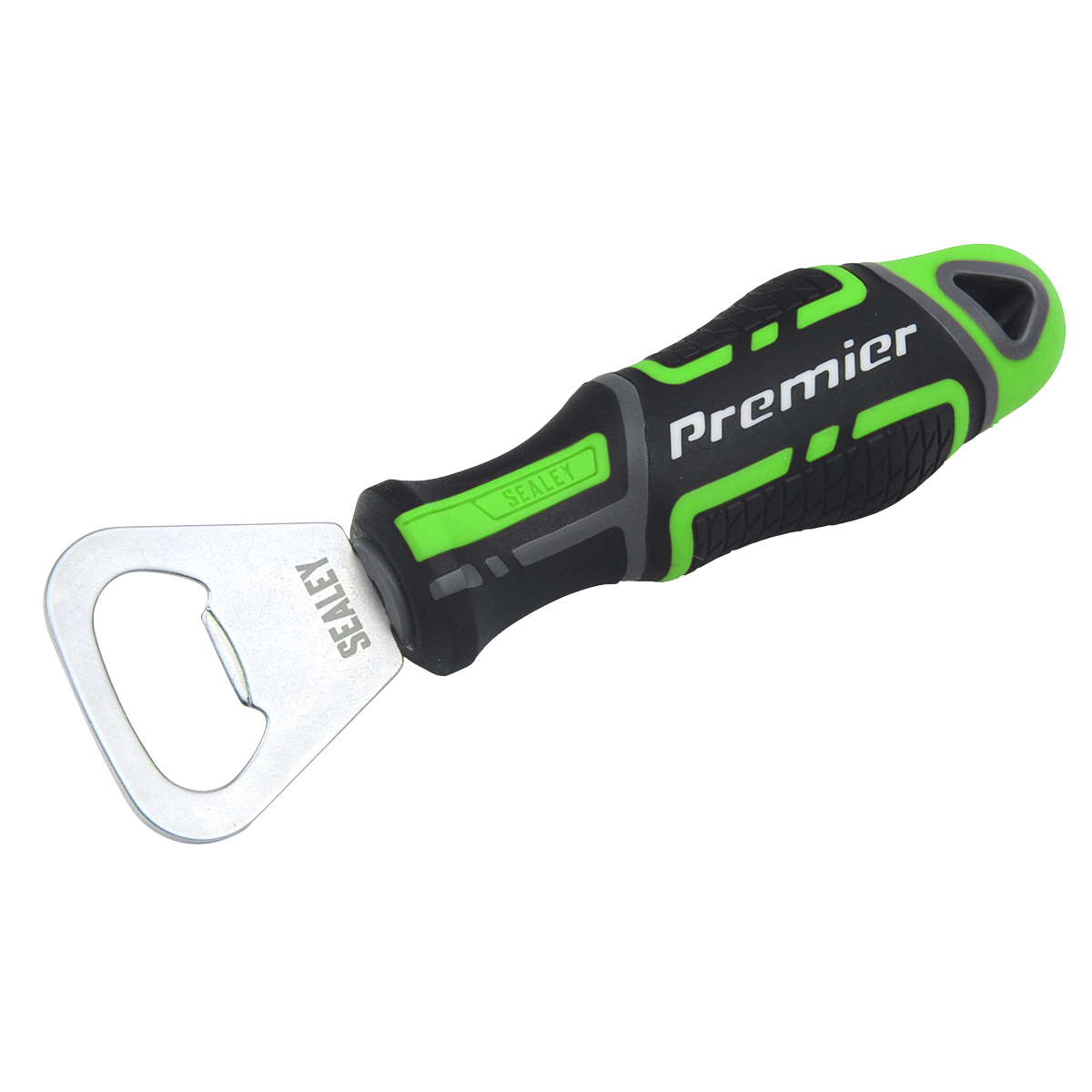 Sealey AK4368HV GripMAXâ€šÃ Ã¶âˆšÃ¡Â¬Â¨âˆšÃœ Bottle Opener - Hi-Vis Green