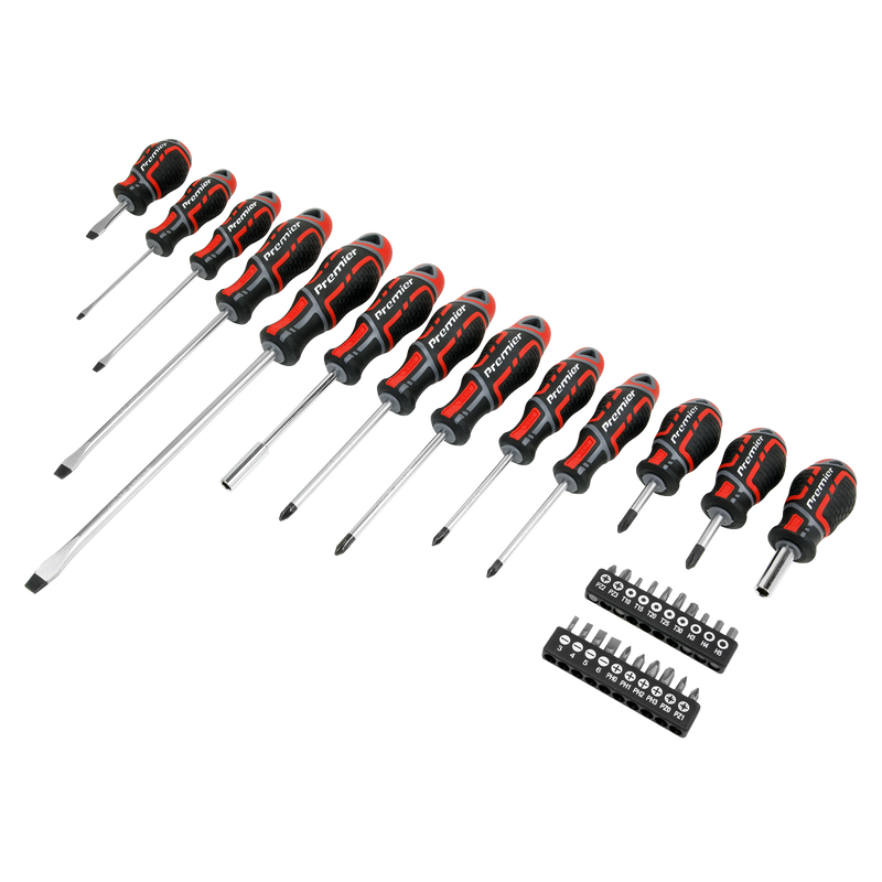 Sealey AK4370 Screwdriver & Bit Set 33pc GripMAX