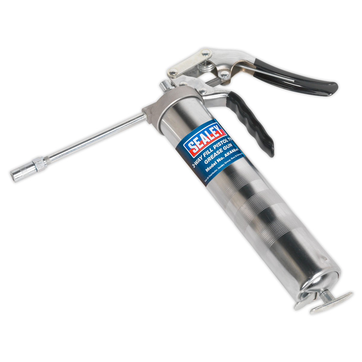 Sealey AK446 3-Way Fill Pistol Type Grease Gun
