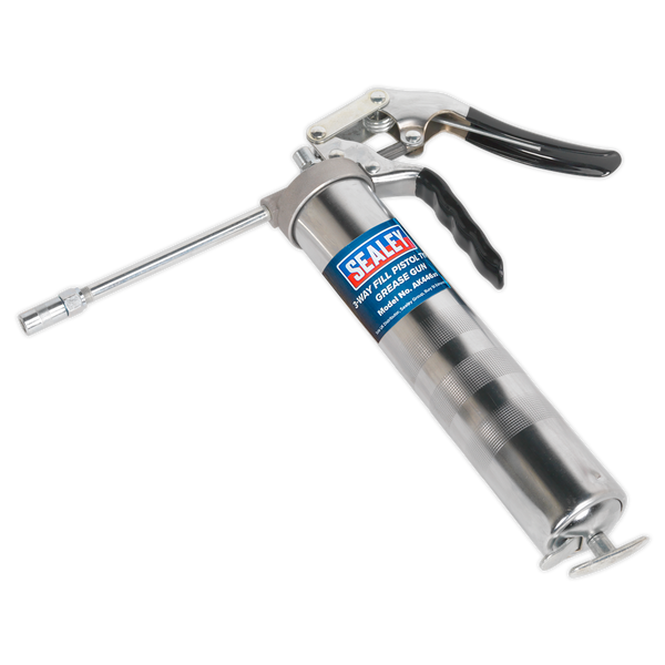 Sealey AK446 3-Way Fill Pistol Type Grease Gun