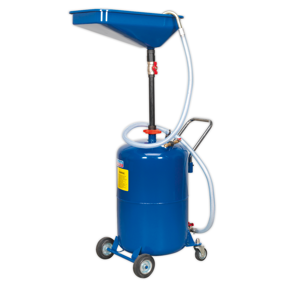 Sealey AK451DX 65L Air Discharge Mobile Waste Oil Drainer