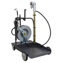 Sealey AK4562D Air Operated Oil Dispensing System with 10m Retractable Hose Reel
