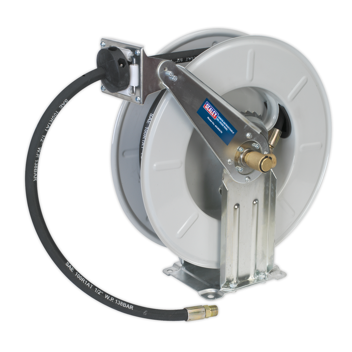Sealey AK4567D 10m Retractable Oil Hose Reel