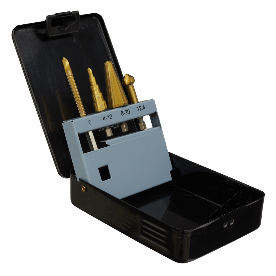 Sealey AK4704 4pc Multifunction Drill Bit Set