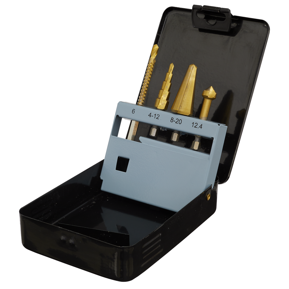 Sealey AK4704 4pc Multifunction Drill Bit Set