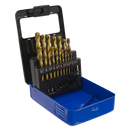 Sealey AK4719 19pc HSS Fully Ground Drill Bit Set