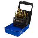 Sealey AK4719 19pc HSS Fully Ground Drill Bit Set