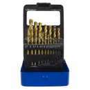 Sealey AK4719 19pc HSS Fully Ground Drill Bit Set