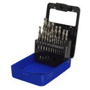 Sealey AK47191 19pc HSS Fully Ground Drill Bit Set