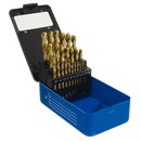 Sealey AK4725 25pc HSS Fully Ground Drill Bit Set