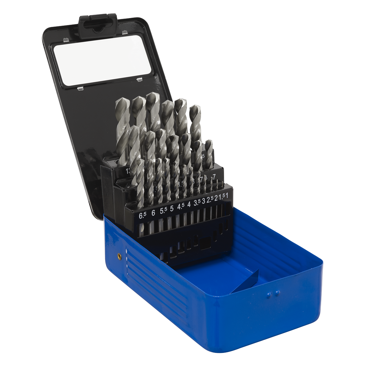 Sealey AK47251 25pc HSS Fully Ground Drill Bit Set