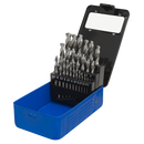 Sealey AK47251 25pc HSS Fully Ground Drill Bit Set