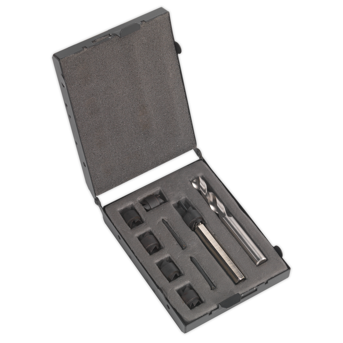 Sealey AK4730 9pc Ã¢â‚¬Å¡ÃƒÂ ÃƒÂ¶Ã¢Ë†Å¡ÃƒÂ¢Ã¢Ë†Å¡Ãƒâ€žÃ¢Ë†Å¡Ã¢Ë†Â«10mm Spot Weld Cutter & Drill Bit Set
