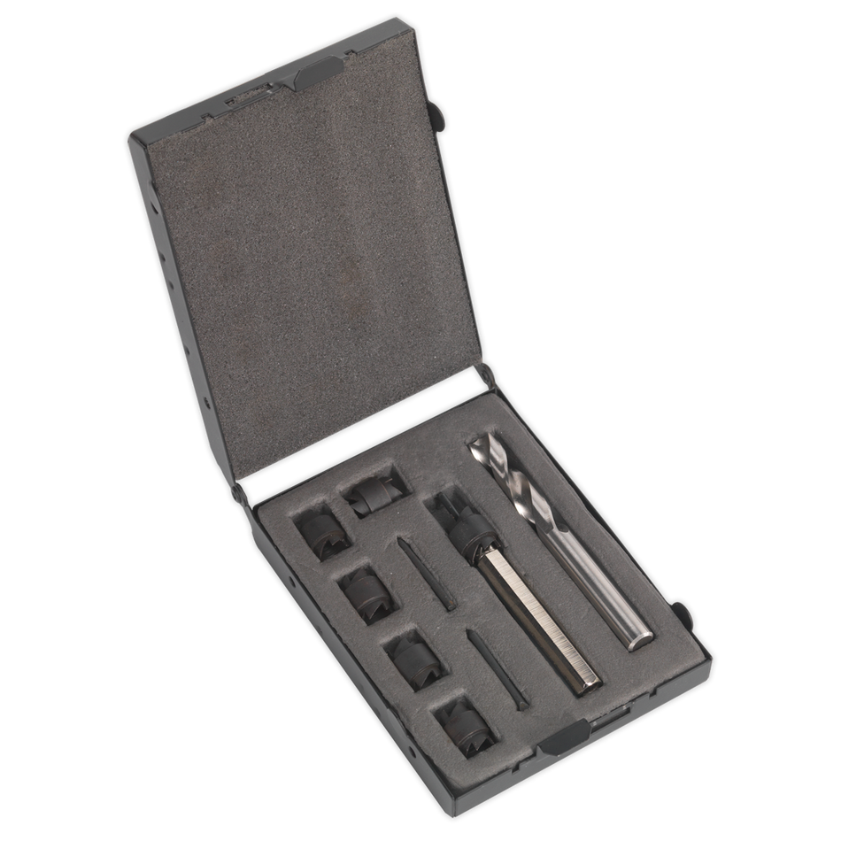 Sealey AK4730 9pc Ã¢â‚¬Å¡ÃƒÂ ÃƒÂ¶Ã¢Ë†Å¡ÃƒÂ¢Ã¢Ë†Å¡Ãƒâ€žÃ¢Ë†Å¡Ã¢Ë†Â«10mm Spot Weld Cutter & Drill Bit Set