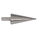Sealey AK4745 4-30mm Double Flute HSS 4341 Step Drill Bit
