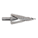 Sealey AK4748 4-30mm Double Spiral HSS 4341 Step Drill Bit