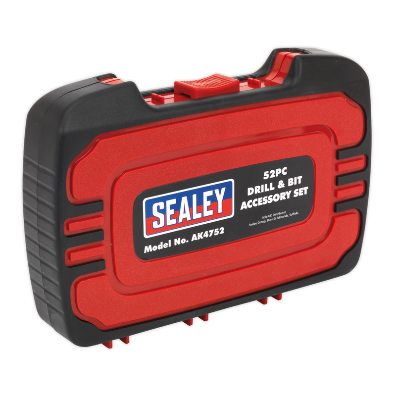 Sealey AK4752 52pc Drill & Bit Accessory Set