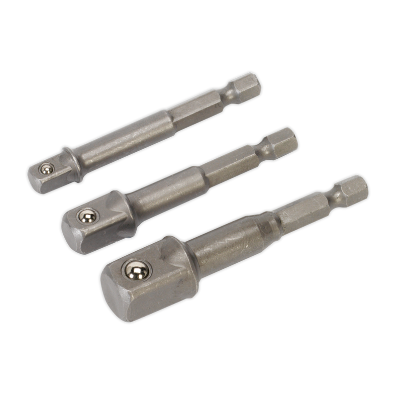 Sealey AK4929 3pc Power Tool Socket Adaptor Set