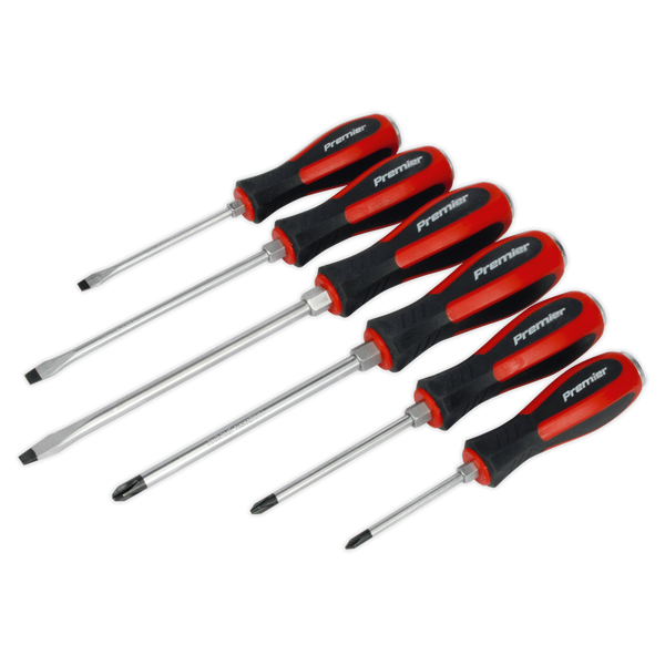 Sealey AK4932 6pc Hammer-Thru Screwdriver Set