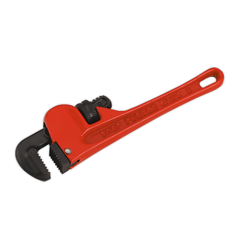Sealey AK5101 200mm Cast Steel Pipe Wrench - European Pattern