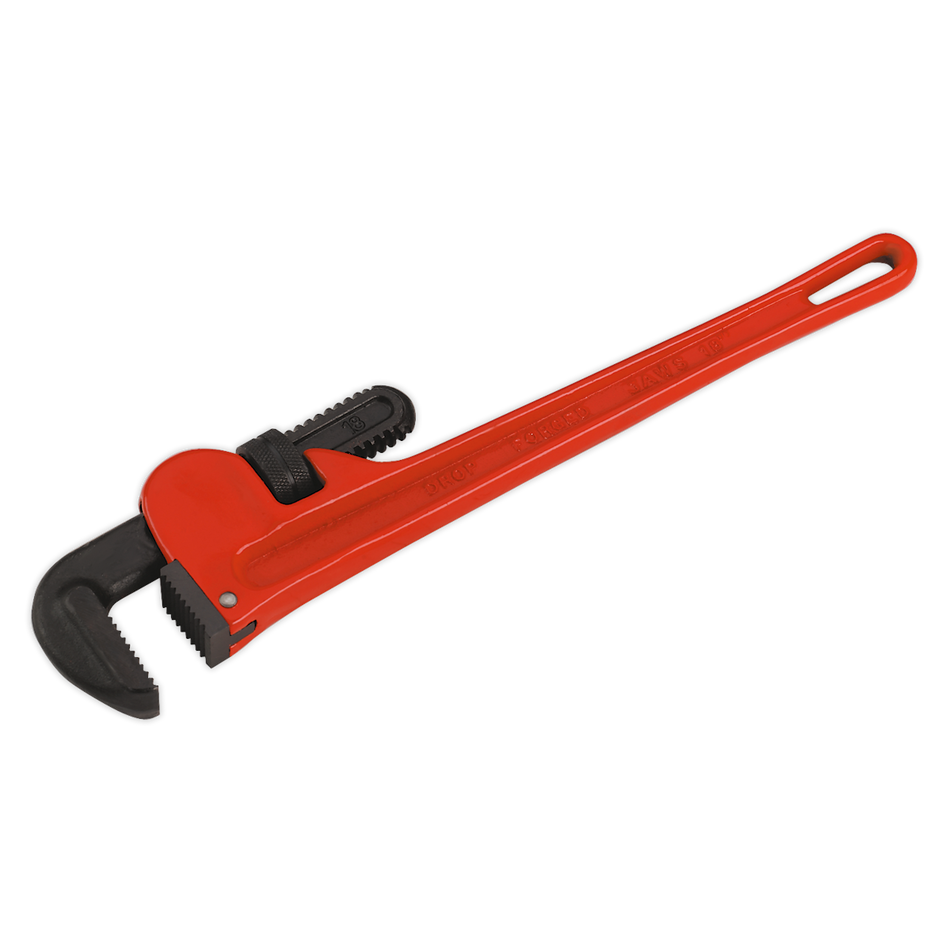 Sealey AK5105 450mm Cast Steel Pipe Wrench - European Pattern