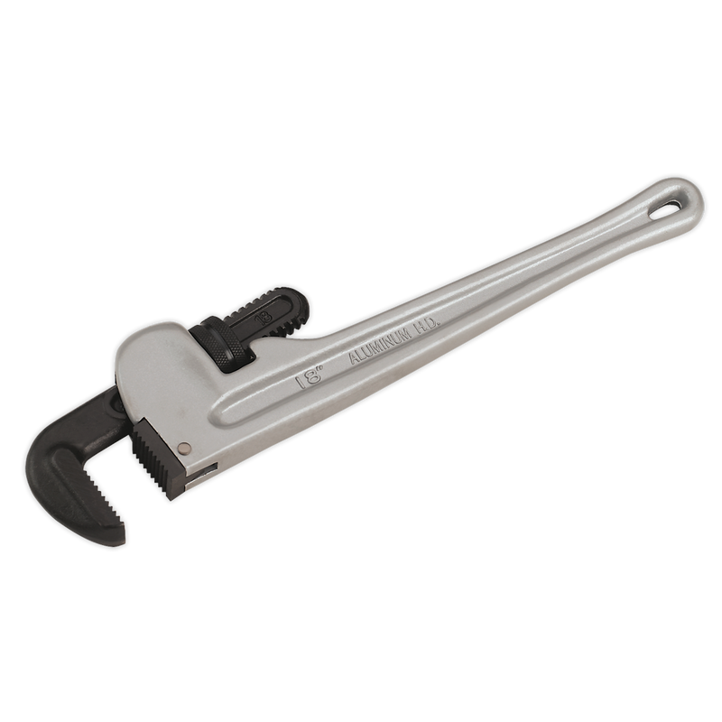 Sealey AK5109 450mm Aluminium Alloy Pipe Wrench - European Pattern