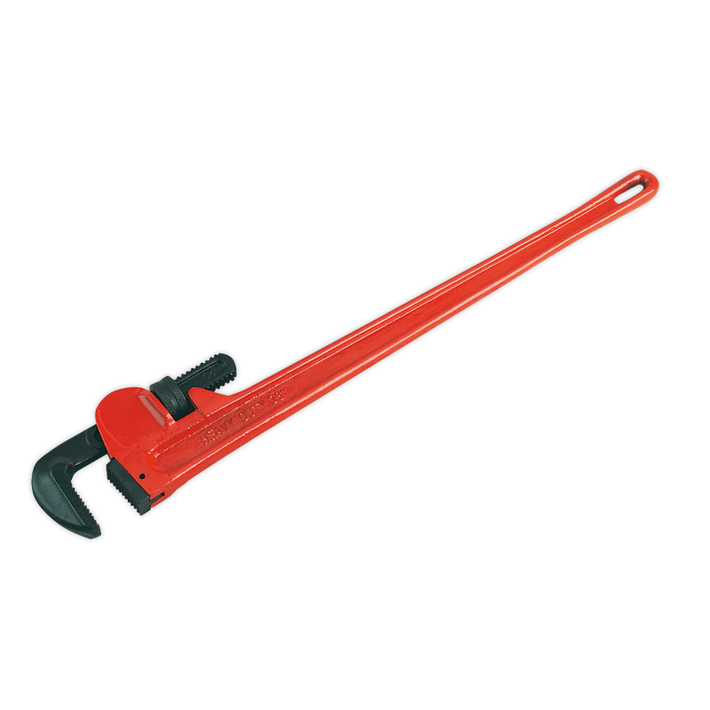 Sealey AK5113 915mm Cast Steel Pipe Wrench - European Pattern