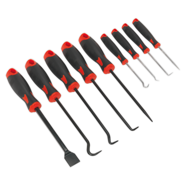 Sealey AK5209 9pc Scraper & Hook Set