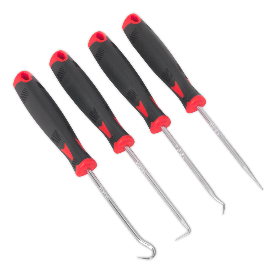 Sealey AK5214 4pc Mini Hook & Pick Set