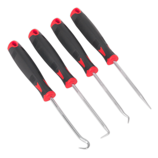 Sealey AK5214 4pc Mini Hook & Pick Set