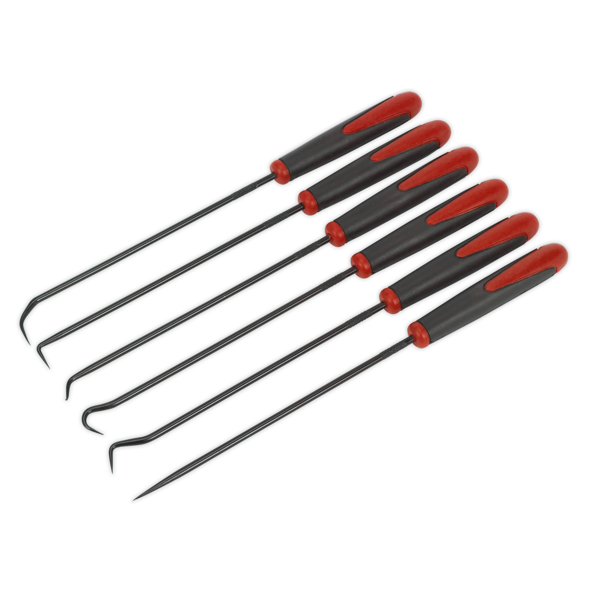 Sealey AK5215 6pc Extra-Long Pick & Hook Set