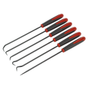 Sealey AK5215 6pc Extra-Long Pick & Hook Set