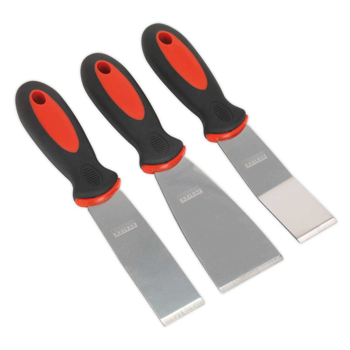Sealey AK523 3pc Rigid Blade Scraper Set