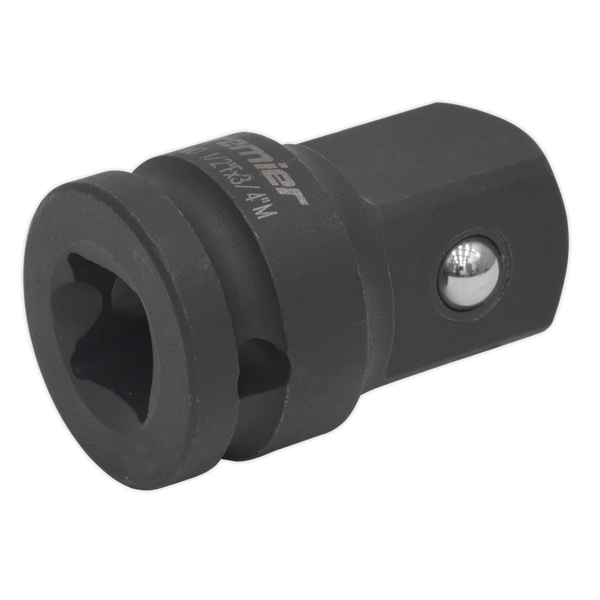 Sealey AK5402 Impact Adaptor 1/2"Sq Drive Female - 3/4"Sq Drive Male