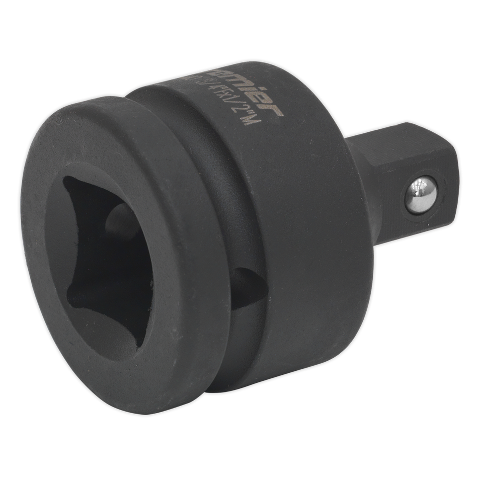 Sealey AK5403 Impact Adaptor 3/4"Sq Drive Female - 1/2"Sq Drive Male