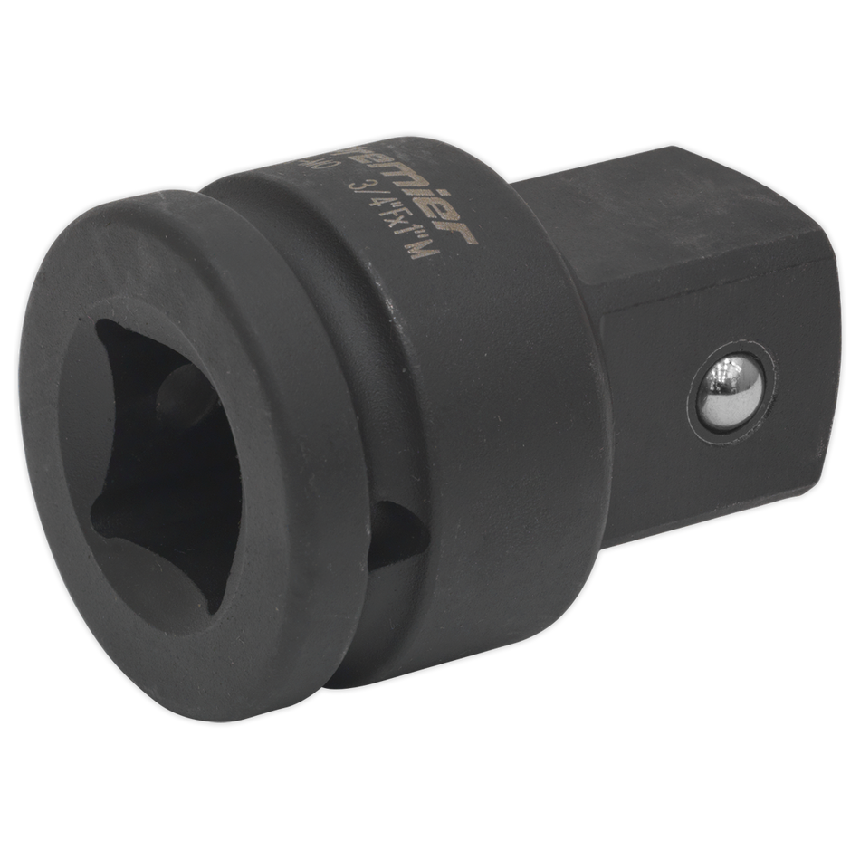 Sealey AK5404 Impact Adaptor 3/4"Sq Drive Female - 1"Sq Drive Male