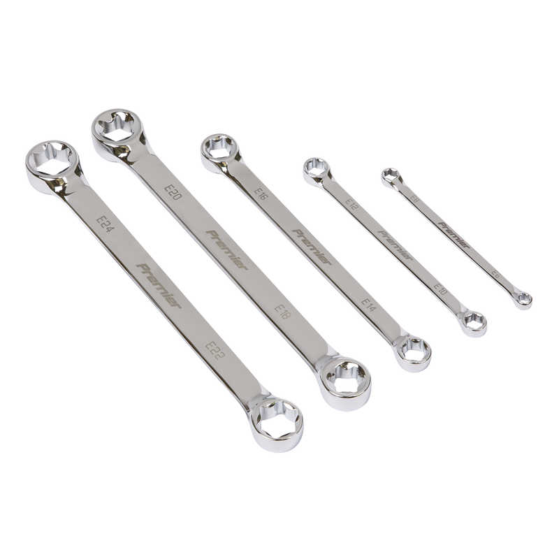 Sealey AK5481 5pc TRX-Star* Double End Spanner Set