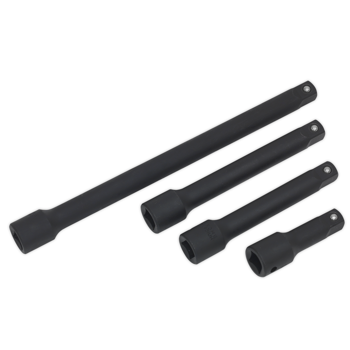 Sealey AK5513 4pc 1/2"Sq Drive Impact Extension Bar Set