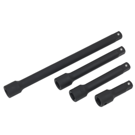 Sealey AK5513 4pc 1/2"Sq Drive Impact Extension Bar Set