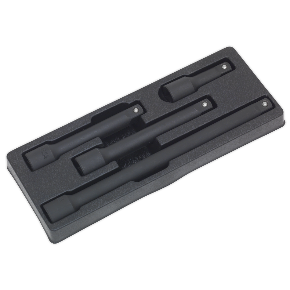 Sealey AK5513 4pc 1/2"Sq Drive Impact Extension Bar Set