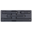 Sealey AK5513 4pc 1/2"Sq Drive Impact Extension Bar Set