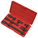 Sealey AK5514 6pc 1/2"Sq Drive Impact Adaptor & Extension Bar Set