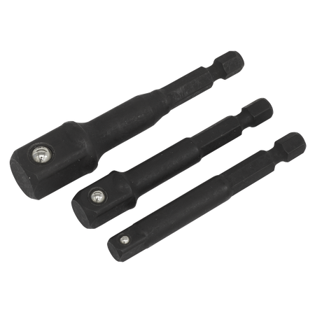 Sealey AK5521 3pc Impact Socket Adaptor Set