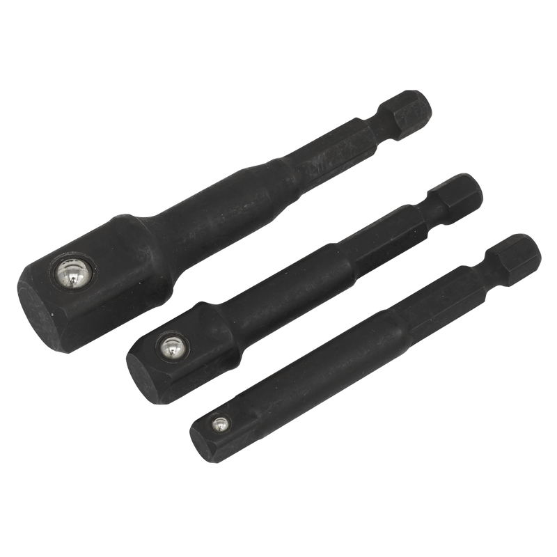 Sealey AK5521 3pc Impact Socket Adaptor Set